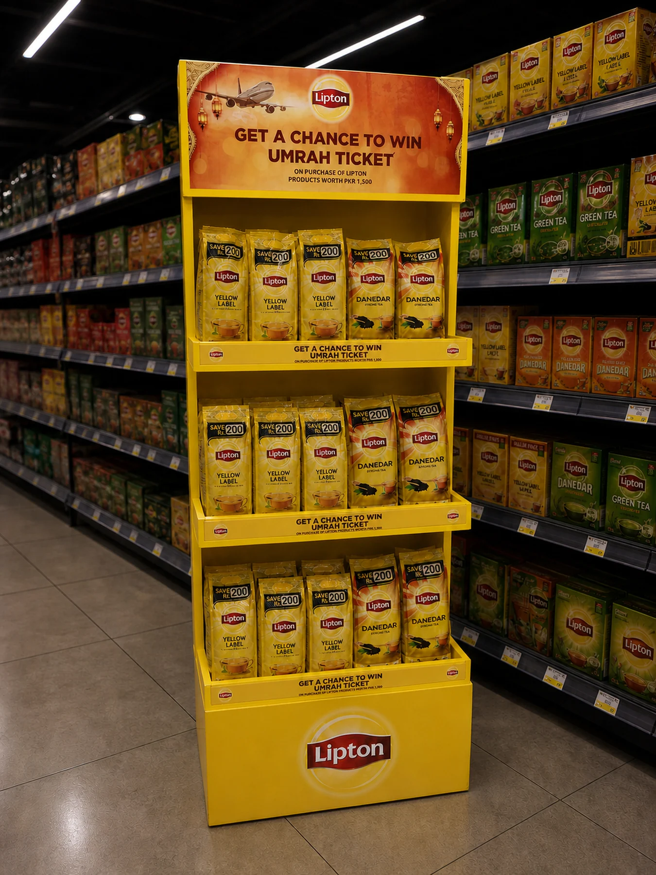 Three-tier Lipton Umrah unit installed at Al-Fatah Goldcrest
