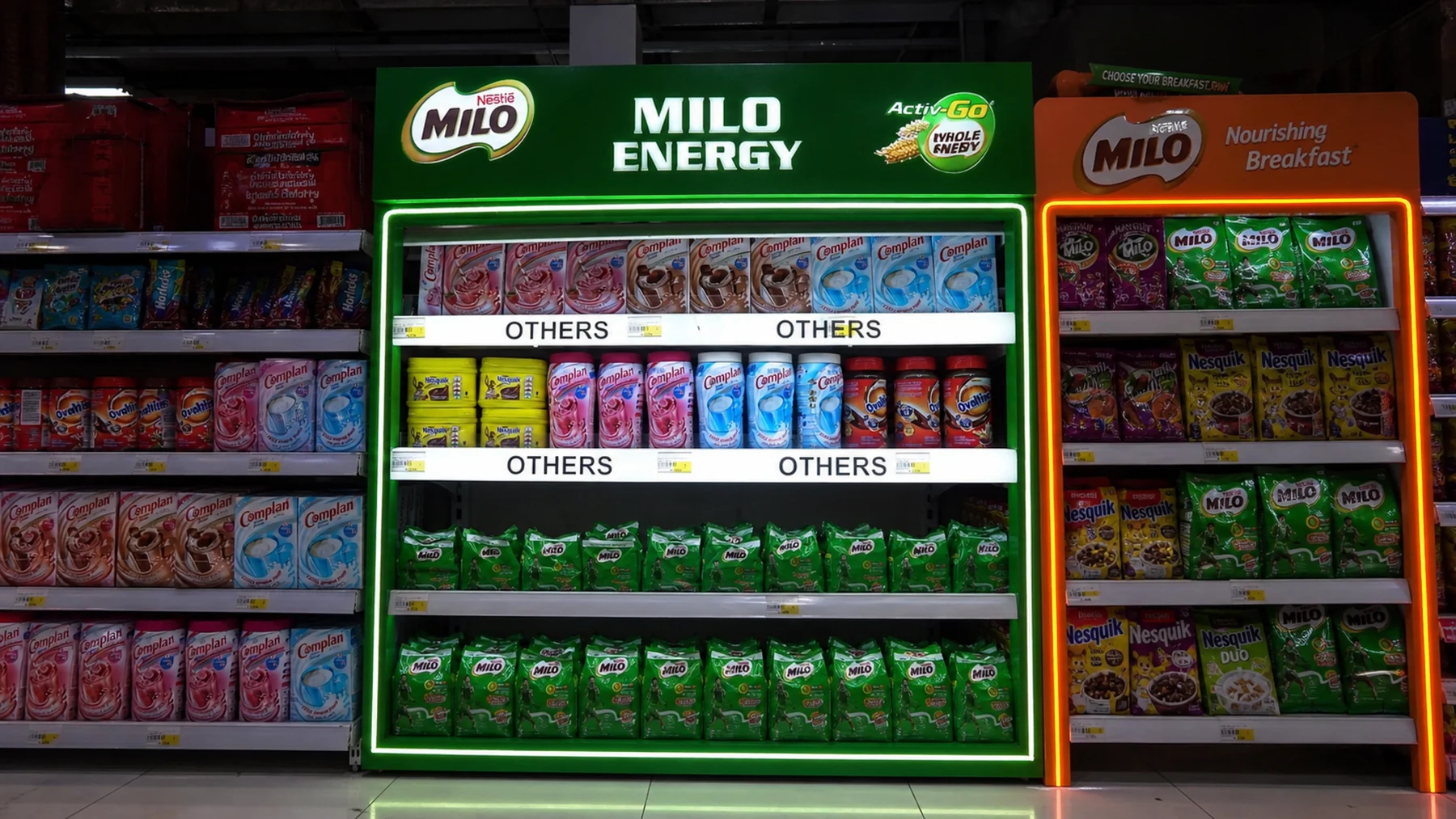Milo end and breakfast run seen together at Chase Up Clifton