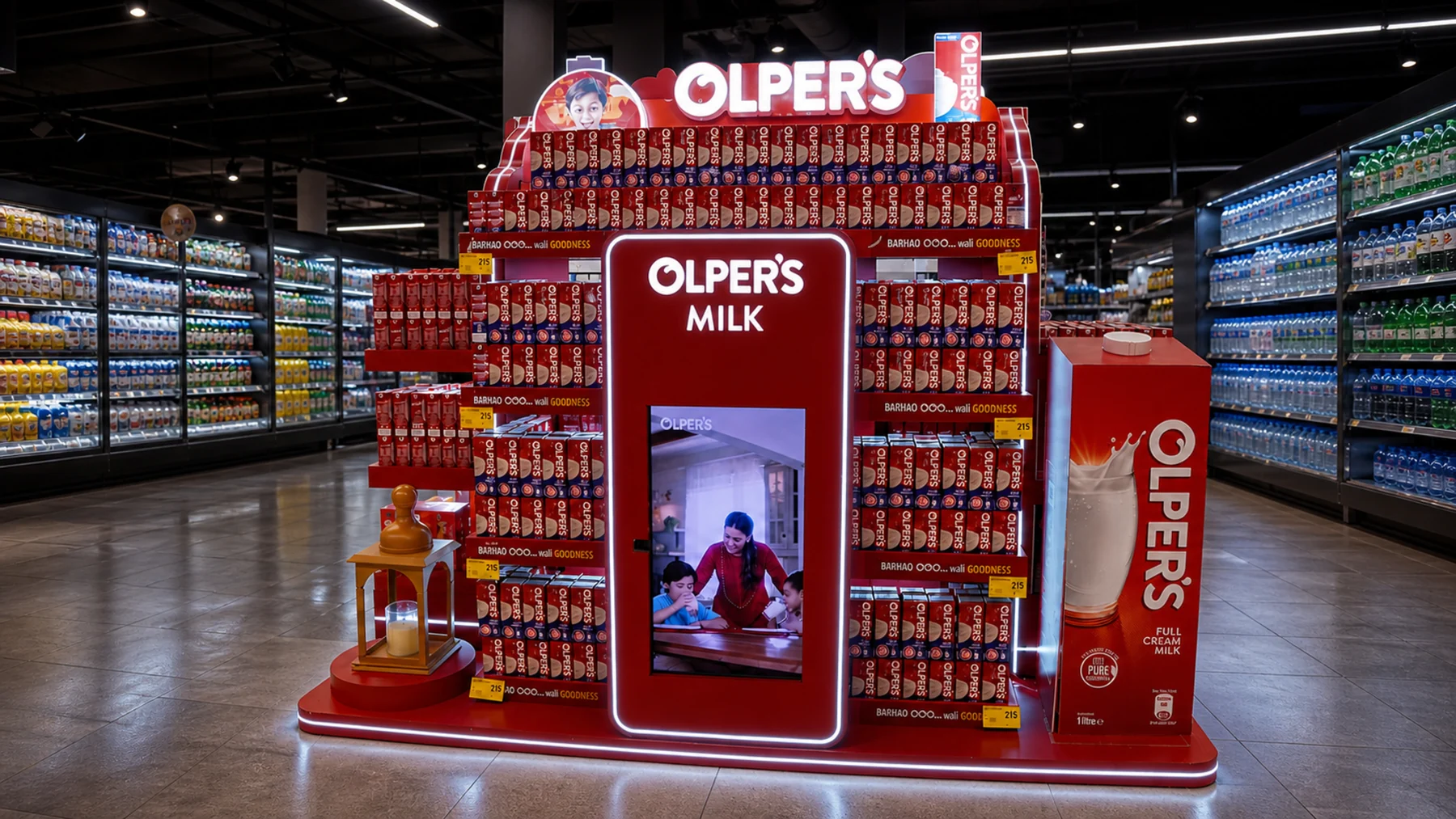 Olper's nationwide installation view 3