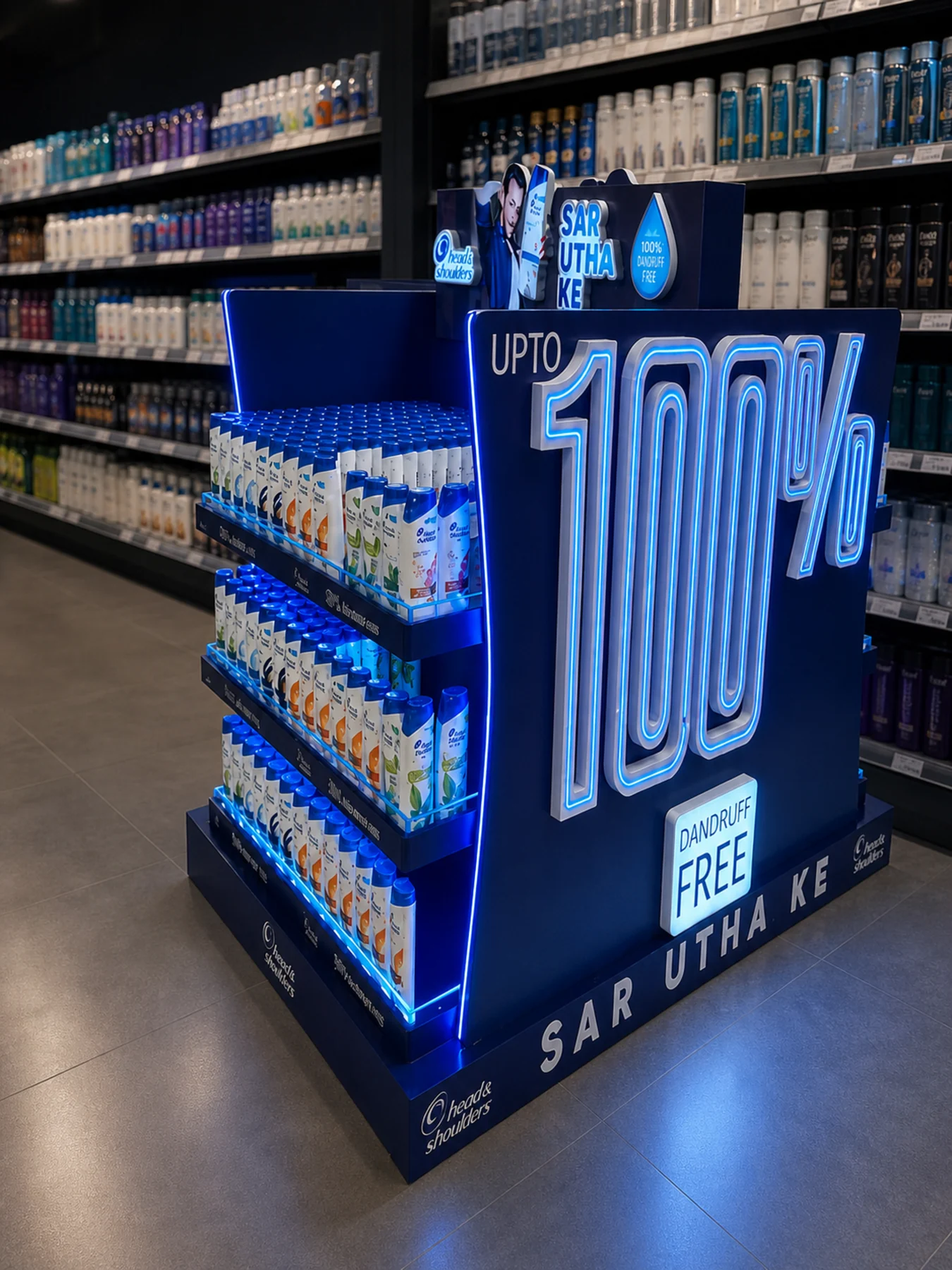 Procter & Gamble installation view 3